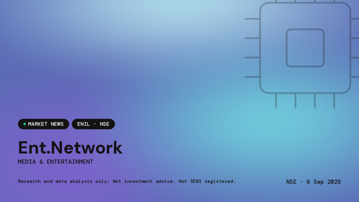 Ent.Network — market news