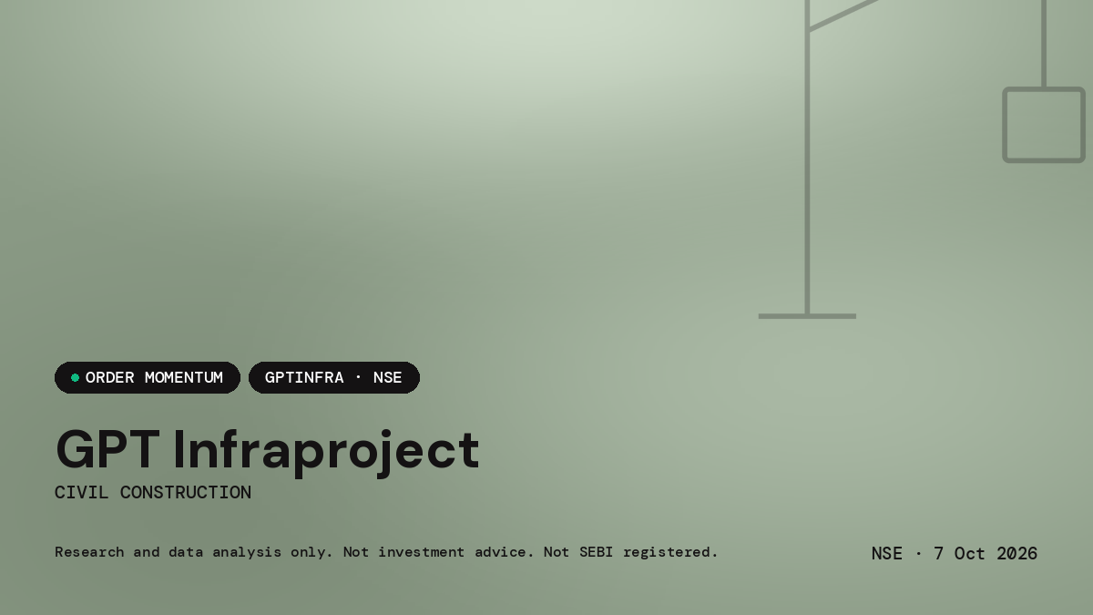 GPT Infraproject — market news