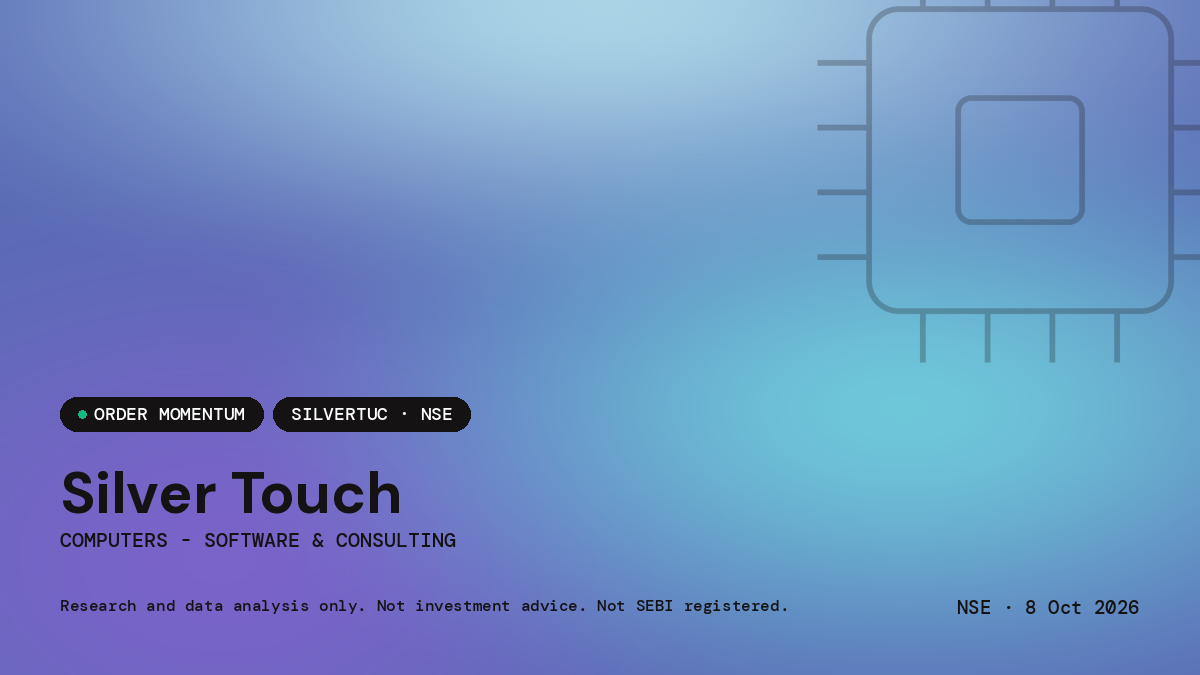 Silver Touch — market news